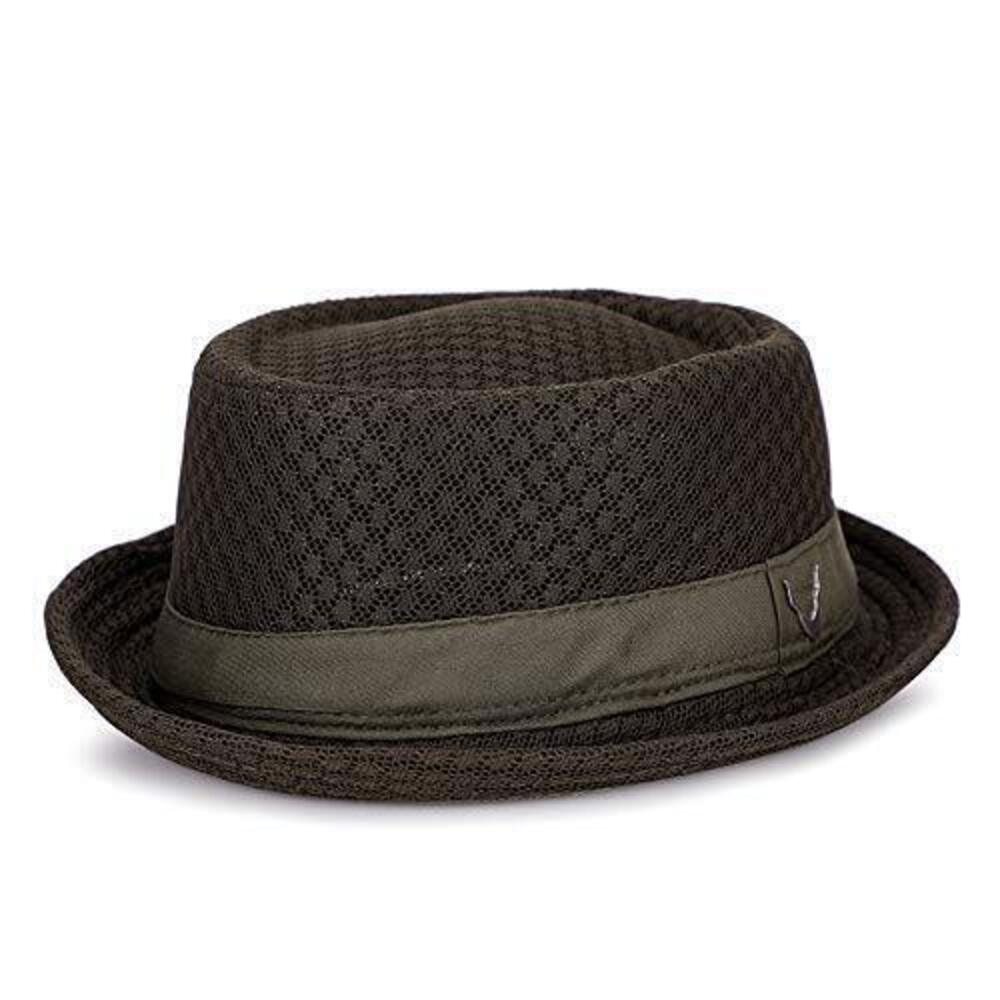 6484 Summer Straw Pork Pie Hat Boater Derby Fedora Sun Hats Straw Panama